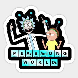 Cute Rick and Morty Sticker